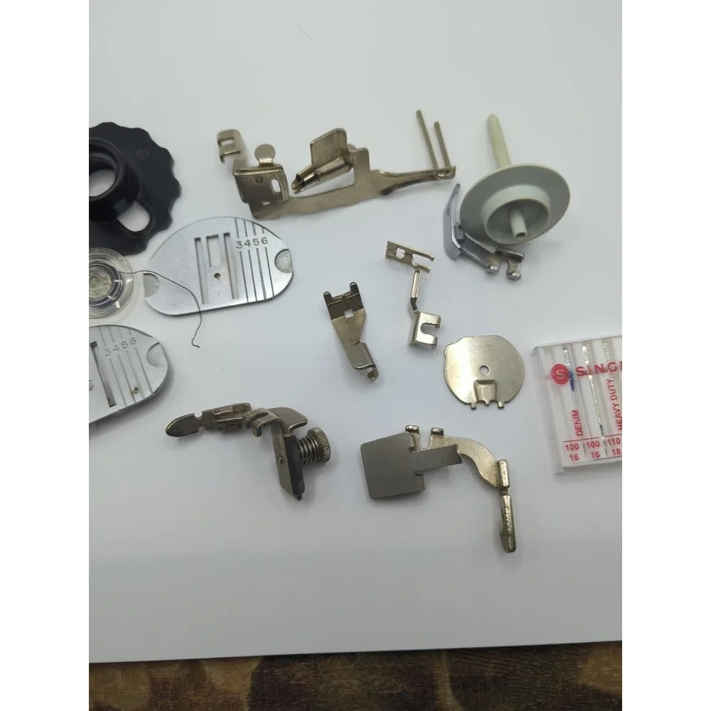 Lot Of Singer Sewing Machine Serger Vintage Parts And Attachments Misc